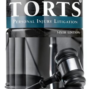 Torts Law 6th Edition eBook by Carolina Academic Press - 710 Pages-0