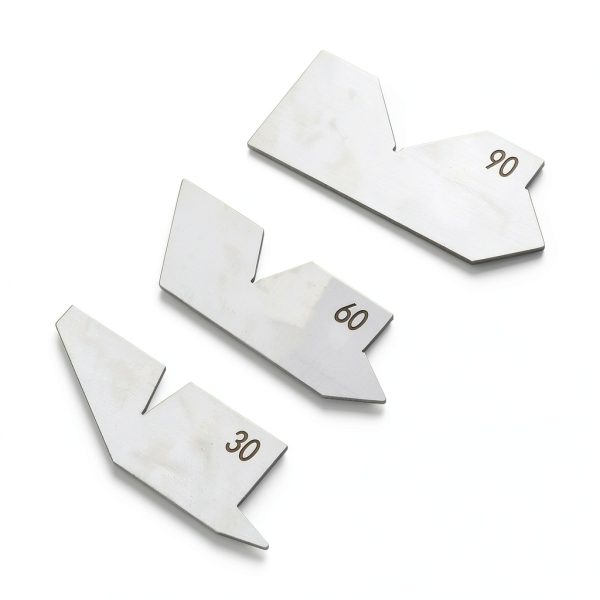 HFS (R) 18 Piece Angle Gauge Set with Pouch - Premium Stainless Steel-4