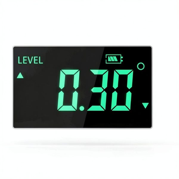 4 Side Magnetic Angle Gauge liucocotos Backlit LCD Rechargeable-2
