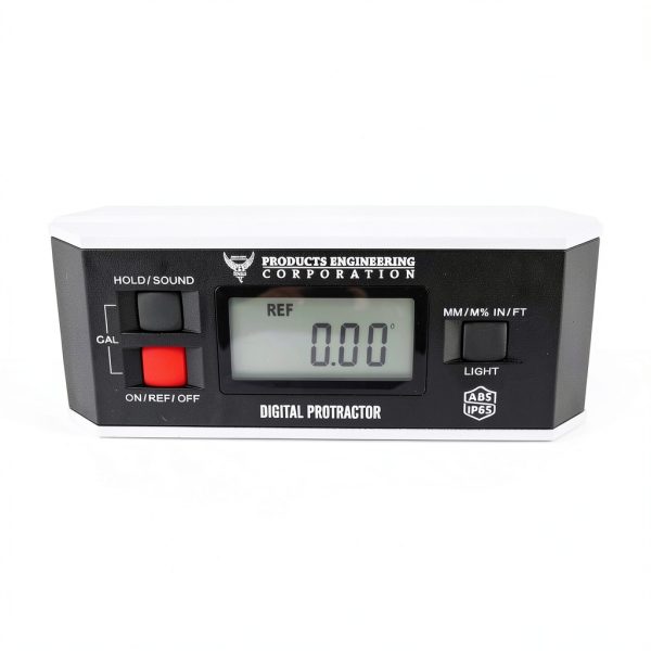 Digital Inclinometer, 360° Protractor Angle Finder Level, Magnetic V-Groove Base Protractor with Large Backlit LCD Display, High-Precision Meter Tool for Machining, Woodworking & Construction-1