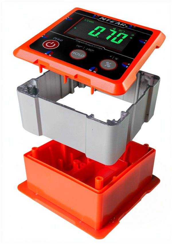 Digital Electronic Angle Gauge NYEAR NR180-L Red IP67 Waterproof-5