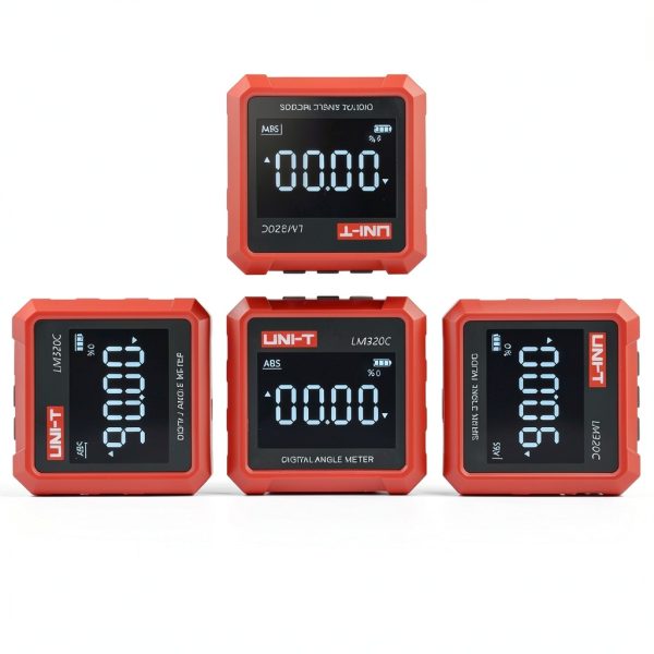 LM320C Digital Angle Gauge REYPS 4×90° Inclinometer Relative/Absolute-6