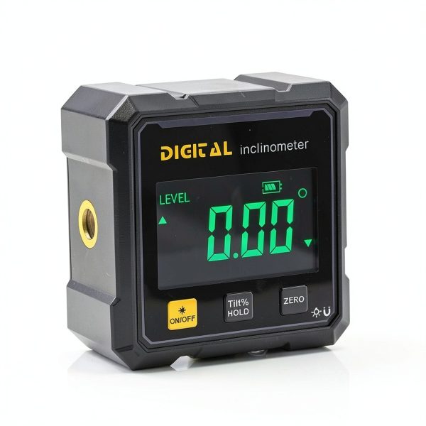 4 Side Magnetic Angle Gauge liucocotos Backlit LCD Rechargeable-0