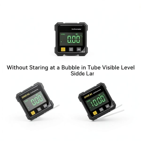4 Side Magnetic Angle Gauge liucocotos Backlit LCD Rechargeable-1