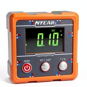 Digital Electronic Angle Gauge NYEAR NR180-L Red IP67 Waterproof-0