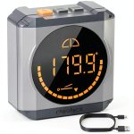 Neoteck Digital Angle Finder LED Rechargeable Level Box Protractor Bevel Gauge Inclinometer with Magnetic Base IP54 Waterproof for Woodworking Home Decoration-0
