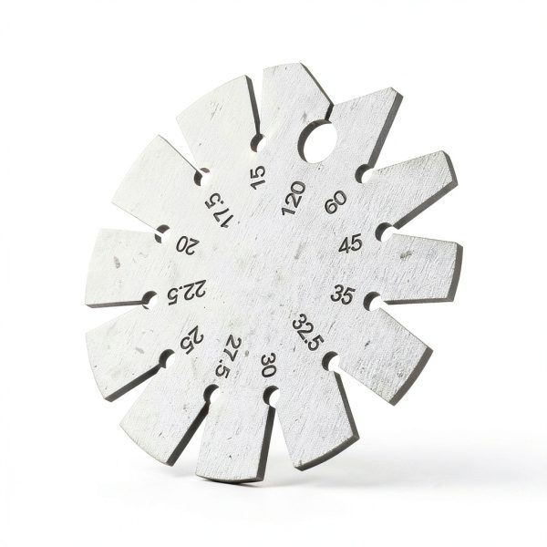 Stainless Steel Bevel Angle Gauge, Measure 15-120 Degree Angles for Knife Blade, Woodworking, Chisel, Compact &, Includes Storage Box-8