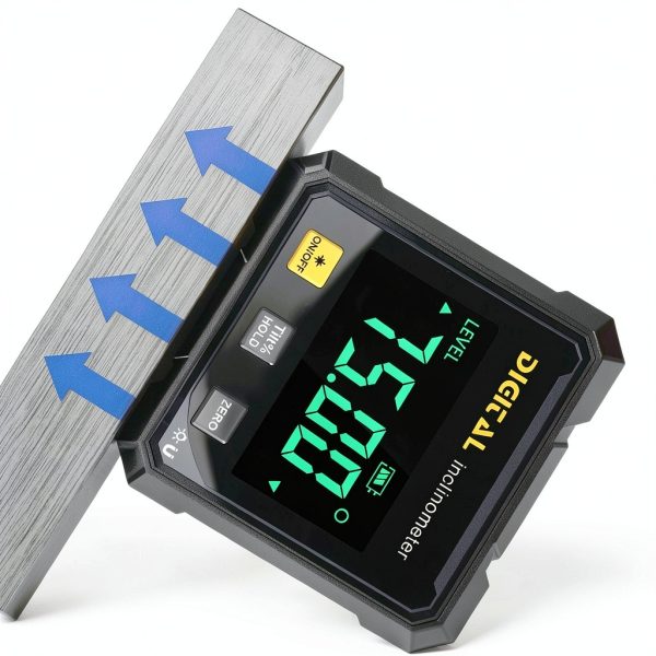4 Side Magnetic Angle Gauge liucocotos Backlit LCD Rechargeable-4