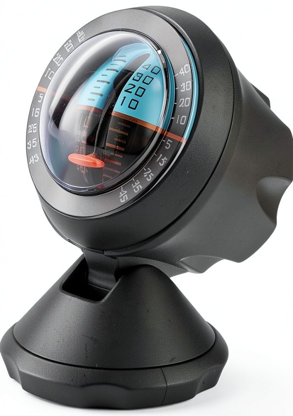 Tbest Car Inclinometer,Car Vehicle Inclinometer Slope Indicator Meter Level Tilt Gauge Road Safety Instrument-5