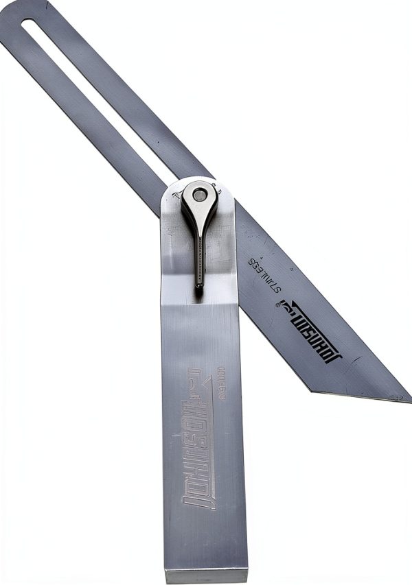 Johnson Level Tool Aluminum T Bevel 10in Silver 1913 1000-0
