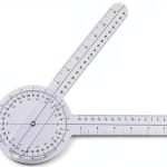 ​​Professional Goniometer Physical Therapy - 360 Degree Clear Plastic 12 Inch, Medical Grade, Durable & Precise Joint Angle Measurement Tool for Rehab, Sports Training​-0