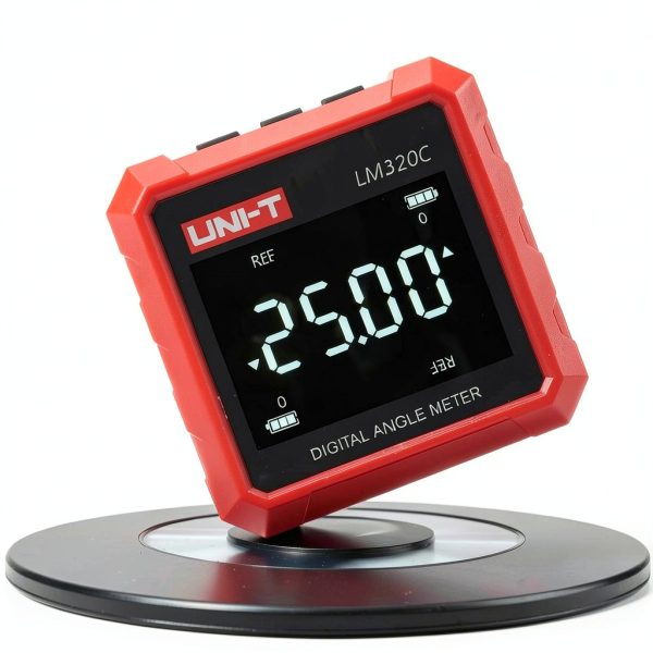 LM320C Digital Angle Gauge REYPS 4×90° Inclinometer Relative/Absolute-3