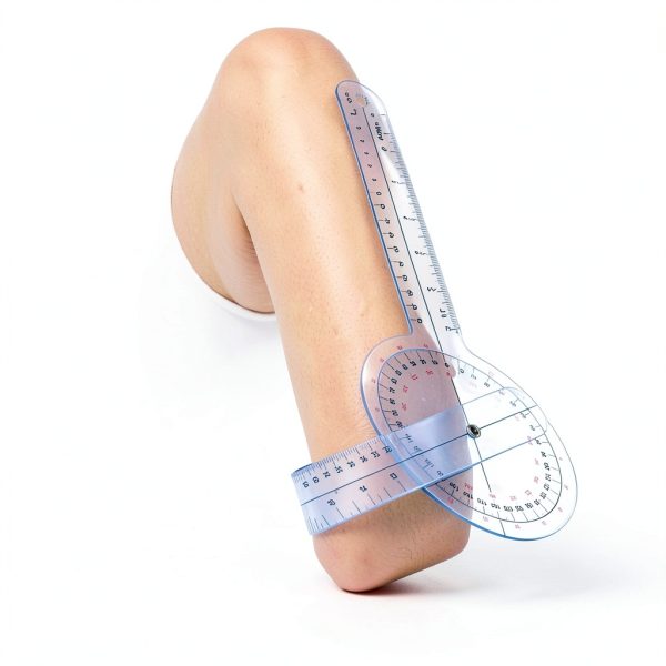 ​​Professional Goniometer Physical Therapy - 360 Degree Clear Plastic 12 Inch, Medical Grade, Durable & Precise Joint Angle Measurement Tool for Rehab, Sports Training​-3