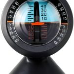 Tbest Car Inclinometer,Car Vehicle Inclinometer Slope Indicator Meter Level Tilt Gauge Road Safety Instrument-0