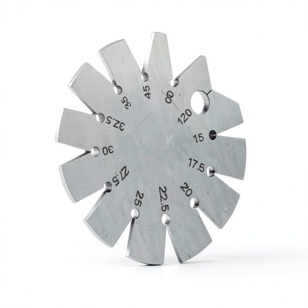 Stainless Steel Bevel Angle Gauge, Measure 15-120 Degree Angles for Knife Blade, Woodworking, Chisel, Compact &, Includes Storage Box-5