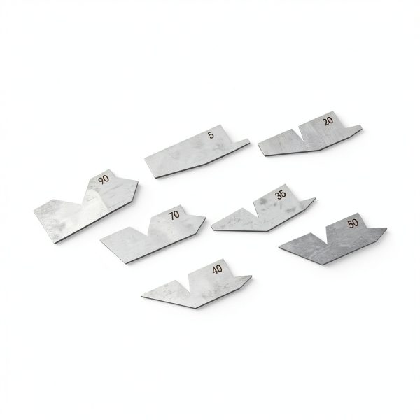 HFS (R) 18 Piece Angle Gauge Set with Pouch - Premium Stainless Steel-6