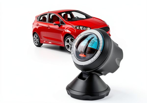 Tbest Car Inclinometer,Car Vehicle Inclinometer Slope Indicator Meter Level Tilt Gauge Road Safety Instrument-8
