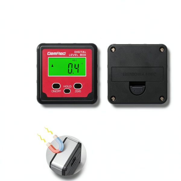 GemRed Digital Angle Gauge (Aluminum-with Hold Function)-4