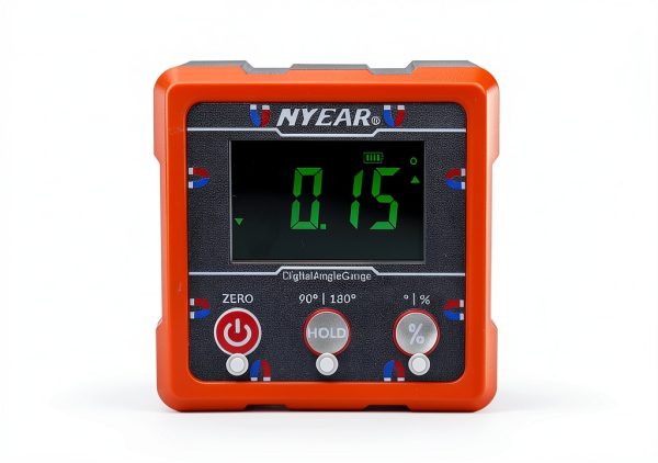 Digital Electronic Angle Gauge NYEAR NR180-L Red IP67 Waterproof-3
